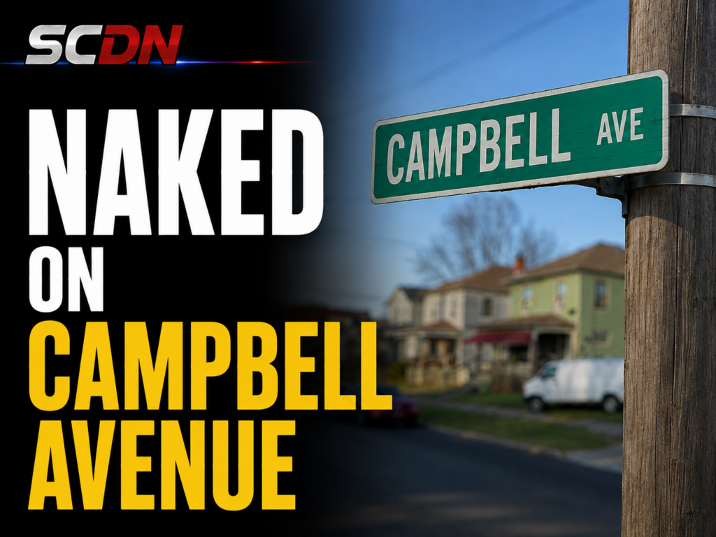 Naked on Campbell Ave