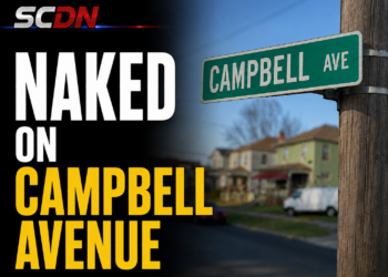 Naked on Campbell Ave