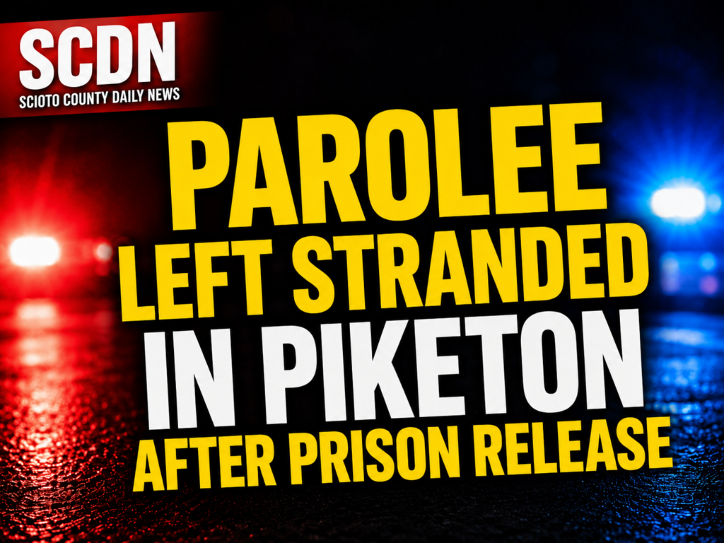 Parolee left stranded in Piketon