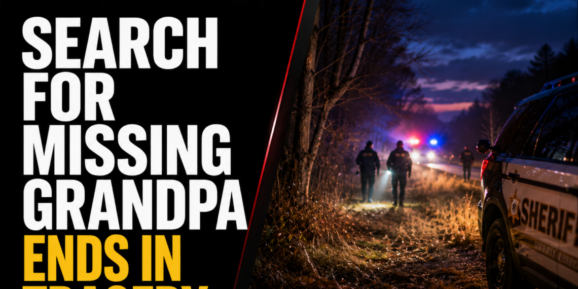 search for missing man