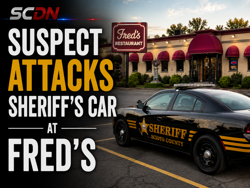 Sheriffs Car attacked at Freds