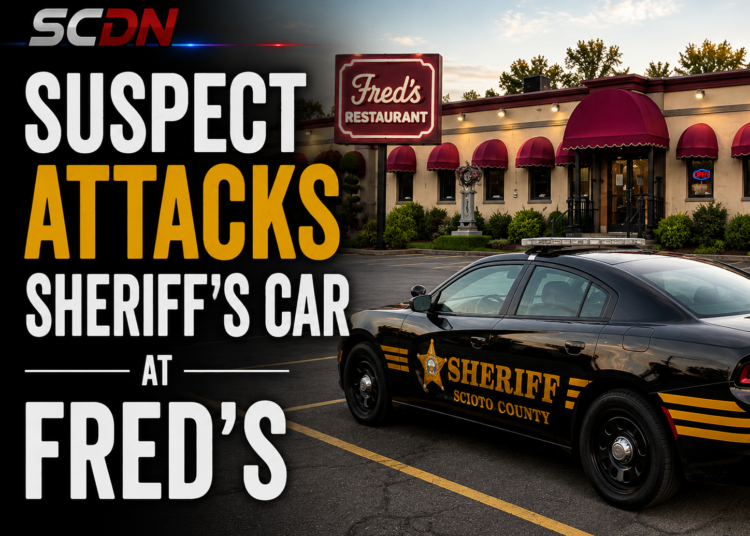 Sheriffs Car attacked at Freds