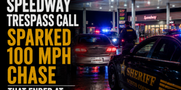 Speedway call sparked chase