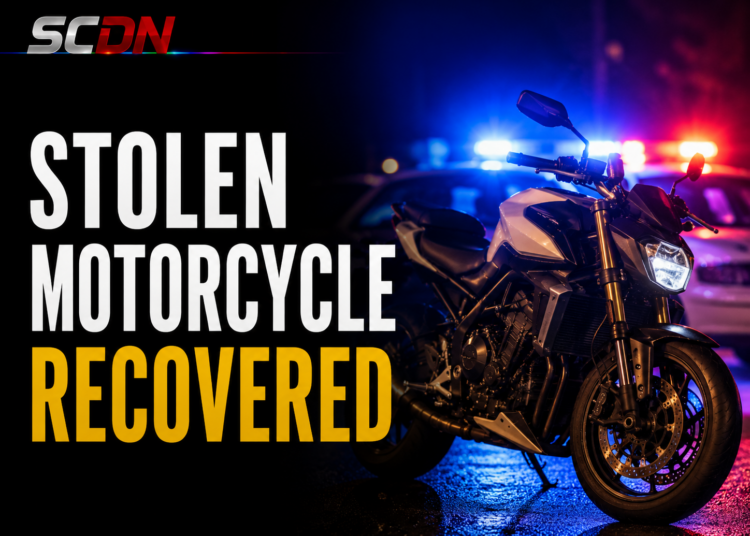 Stolen Motorcycle Recovered