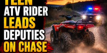 Teen in SUV chase
