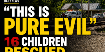This is pure evil 16 children rescued