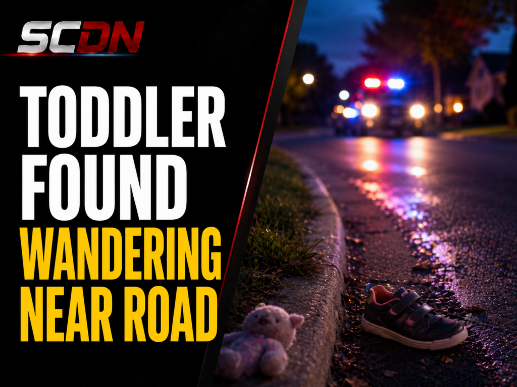 toddler found wandering