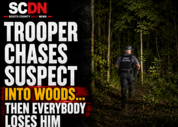Trooper Chases Suspect into woods