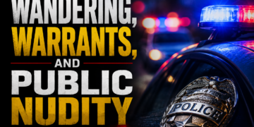 Wandering, warrants & public nudity