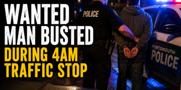 wanted man busted during 4 am traffic stop