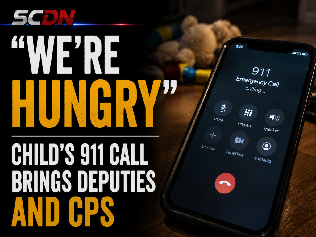 Hungry Kids call 911