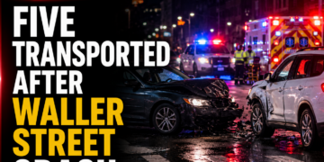 Waller STreet crash
