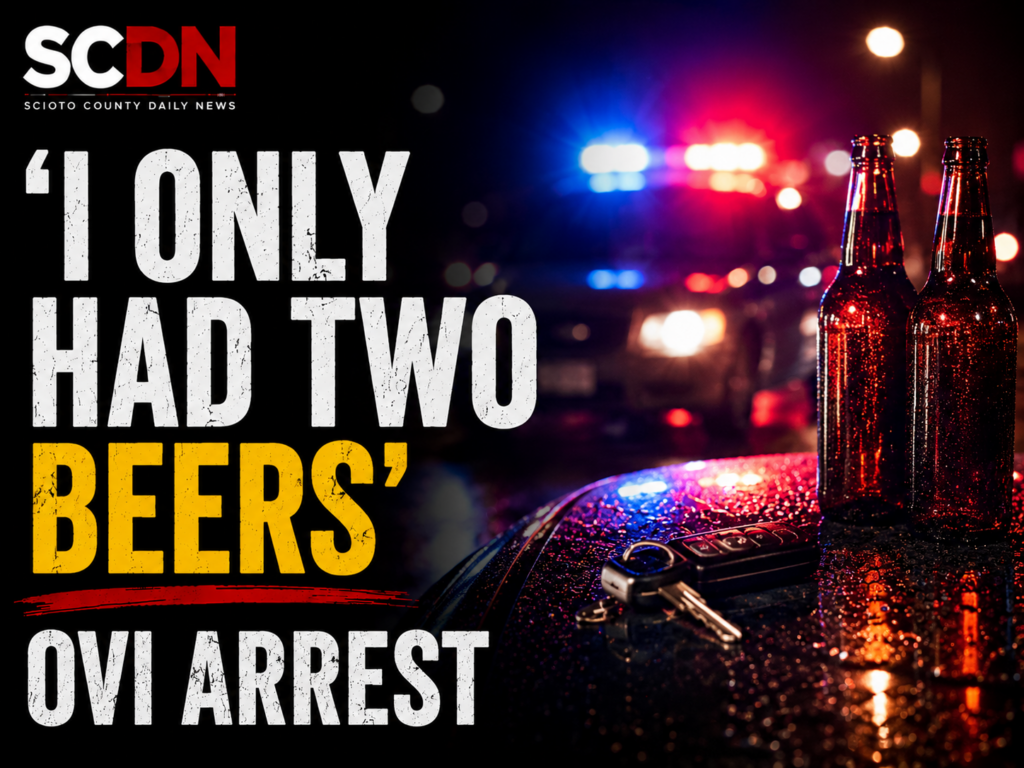 I only had two beers OVI arrest