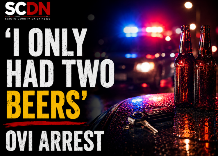 I only had two beers OVI arrest