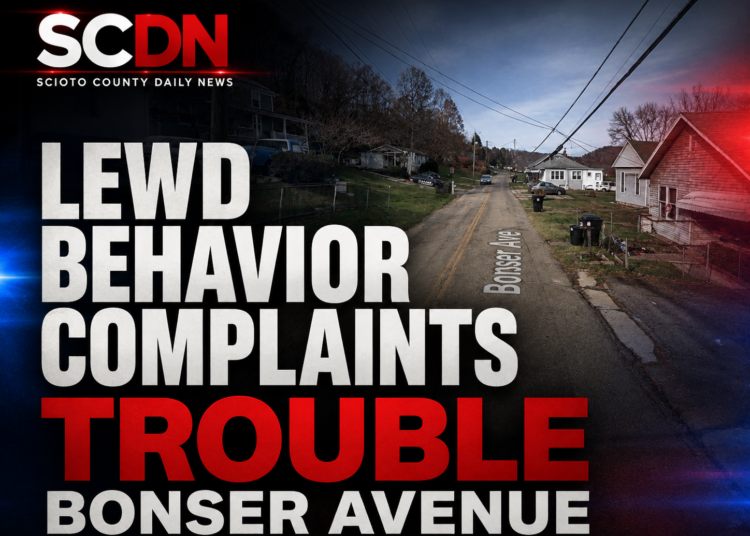 lewd behavior on Bonser Avenue