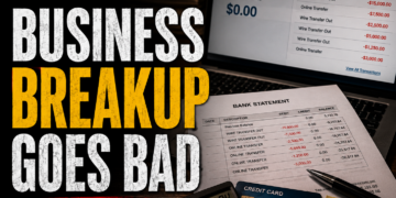 business breakup goes bad