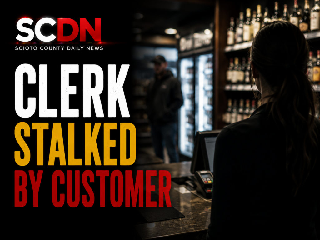clerk stalked by customer