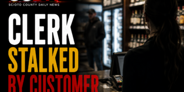 clerk stalked by customer