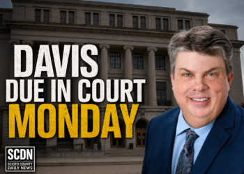 Davis due in court Monday
