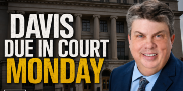 Davis due in court Monday