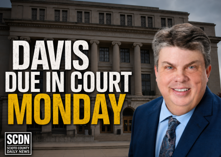 Davis due in court Monday
