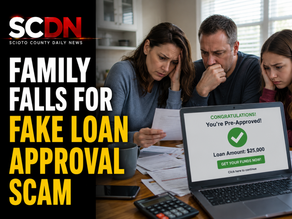 family falls for loan scam