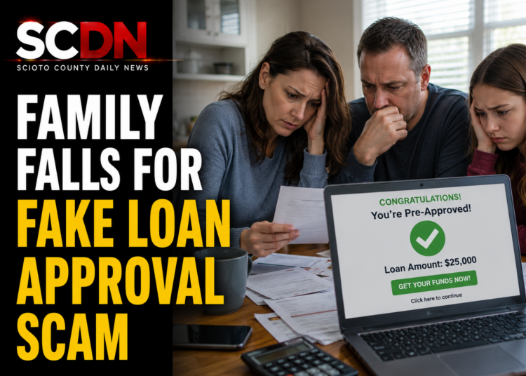 family falls for loan scam