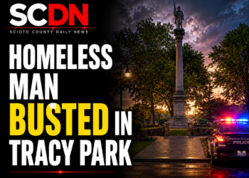 Homeless man busted in Tracy Park