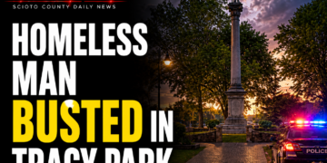 Homeless man busted in Tracy Park