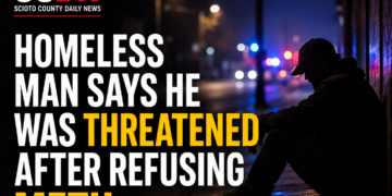 Homeless Man says he was threatened after refusing Meth