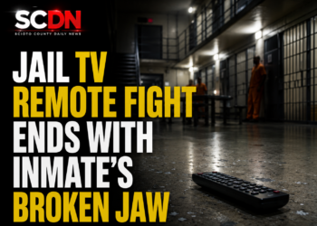 Jail remote fight leads to broken jaw