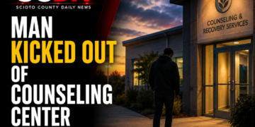 man kicked out of counseling center