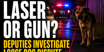 laster or gun