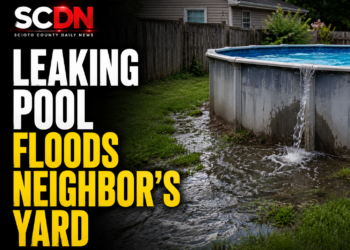 leaking pool