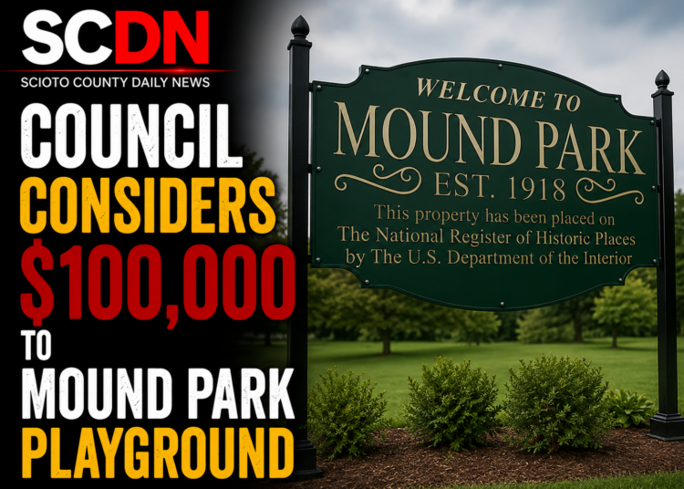 Mound park playground