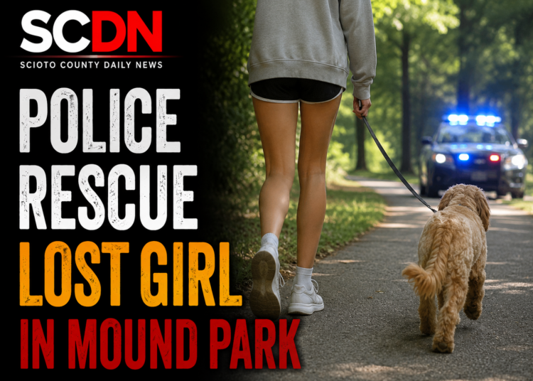 police rescue lost girl