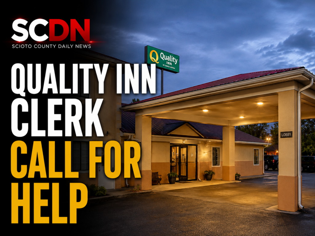 Quality Inn clerk calls for help
