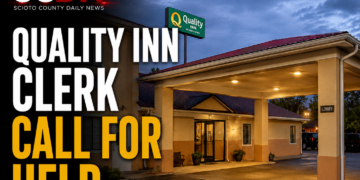 Quality Inn clerk calls for help
