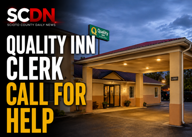 Quality Inn clerk calls for help