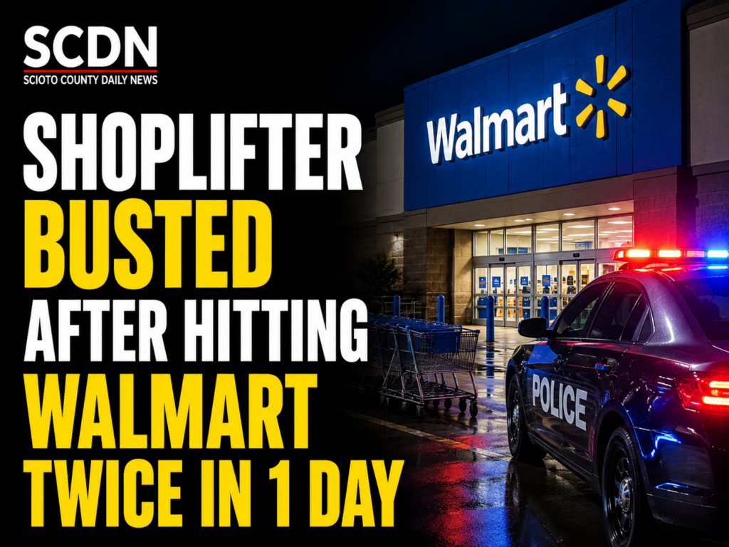 Shoplifter hits walmart twice in 1 day