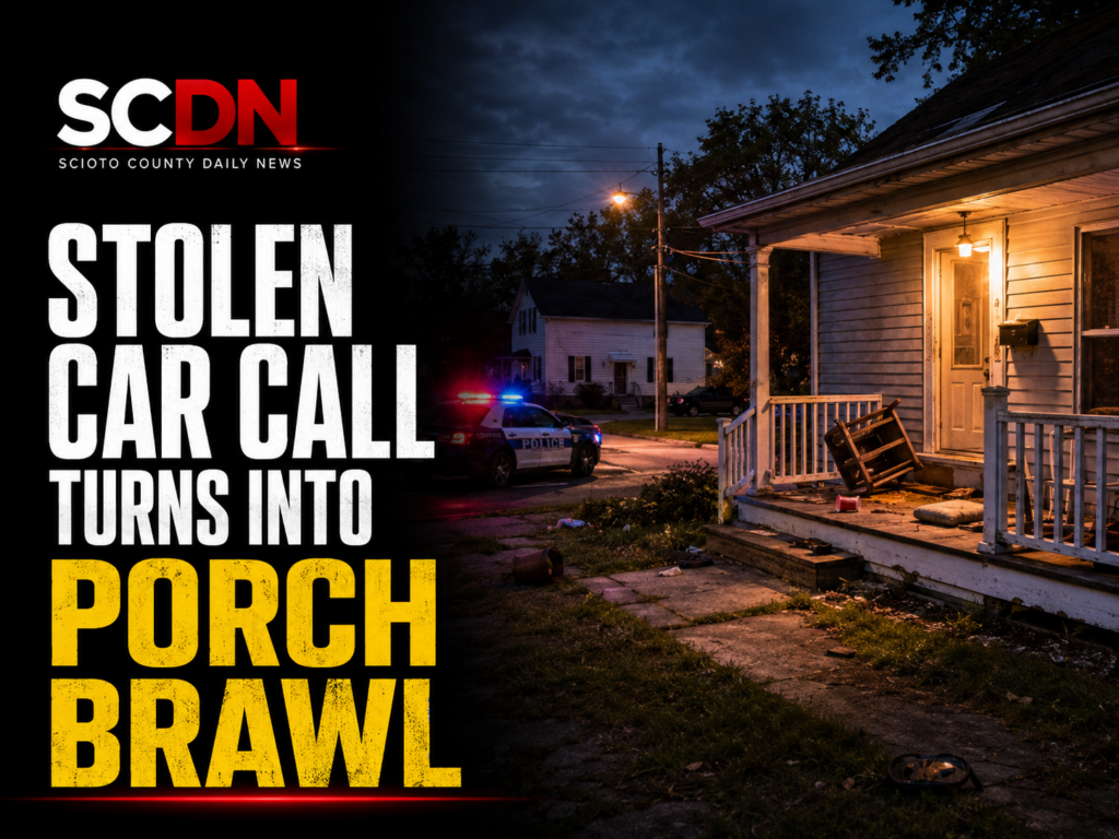 stolen car leads to brawl