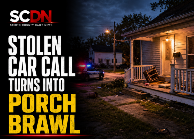 stolen car leads to brawl