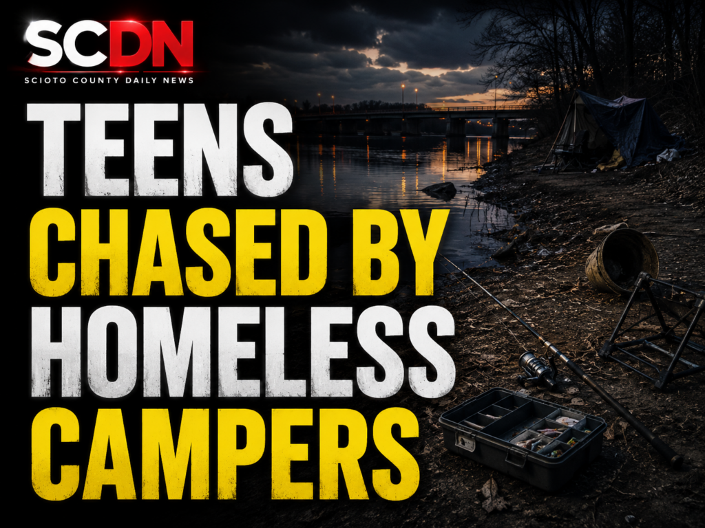 teens chased by homeless campers