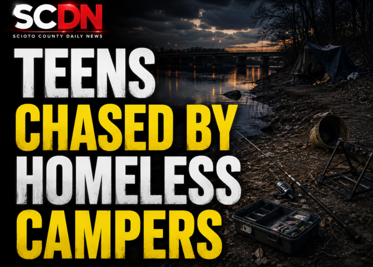 teens chased by homeless campers