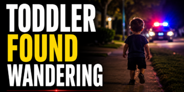 toddler found wandering