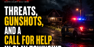 threats, gunshots and a cry for help