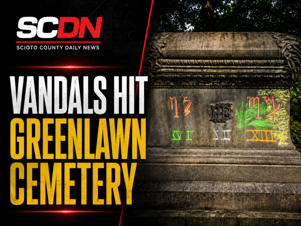 vandals hit greenlawn