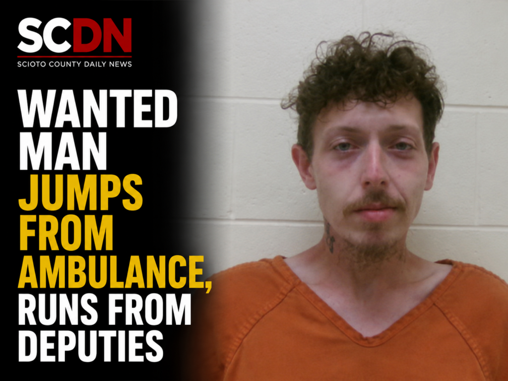 Wanted Man Jumps from Ambulance