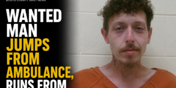 Wanted Man Jumps from Ambulance