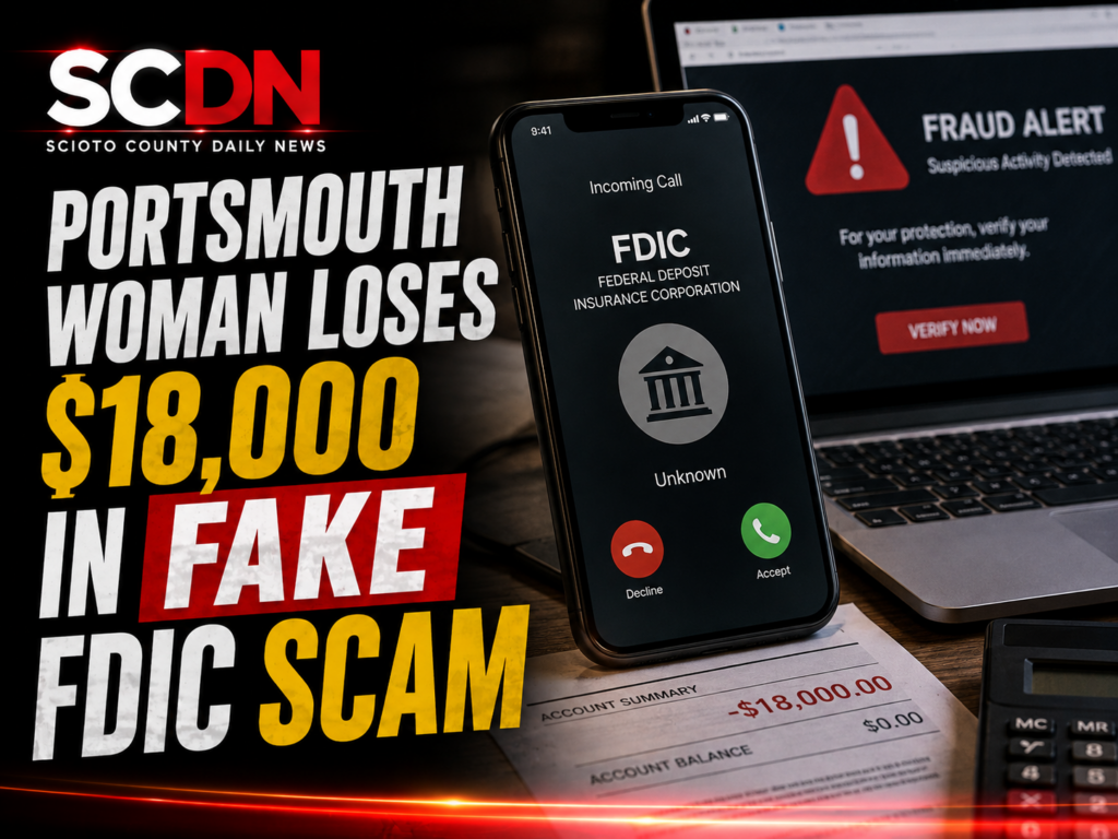 Portsmouth woman loses 18 grand in scam